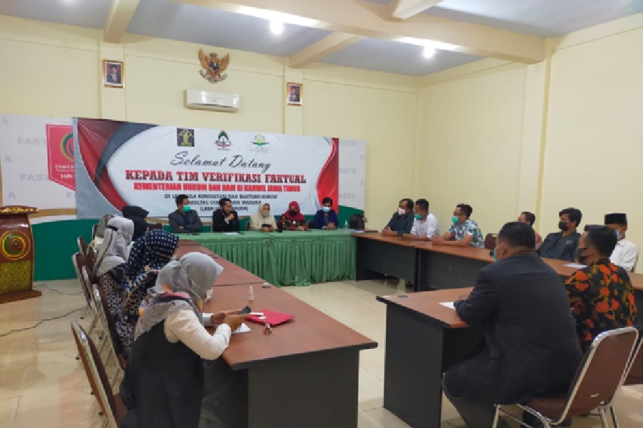 PRESS RELEASE : Verifikasi Faktual/Lapangan LKBH IAIN Madura Tanpa PR