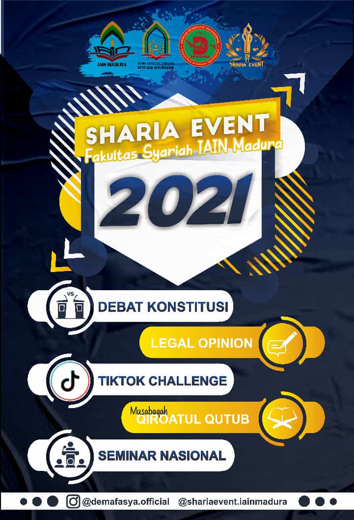 Sambut Hari Lahir ke-24, Ormawa Fakultas Syariah Adakan Lomba Nasional Bertajuk Sharia Event 2021