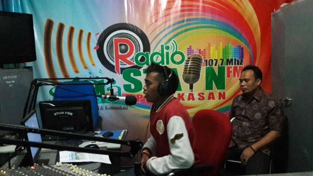 Mahasiswa KPI Praktik di Radio Suara STAIN Pamekasan FM 