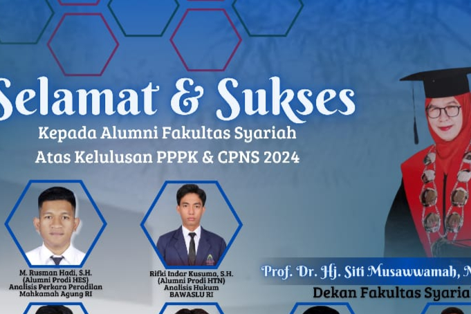 PANEN RAYA AWAL TAHUN 2025 FAKULTAS SYARIAH MENGANTARKAN ALUMNI MENJEMPUT IMPIAN SESUAI PROFIL LULUSAN