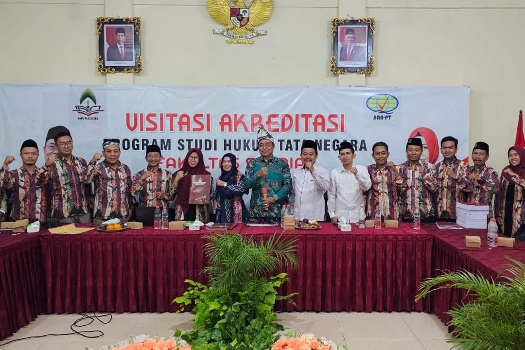 VISITASI AKREDITASI PROGRAM STUDI HUKUM TATA NEGARA: UKUR CAPAIAN KINERJA DAN LAYANAN PROGRAM STUDI FAKULTAS SYARIAH SESUAI STANDAR BAN-PT.