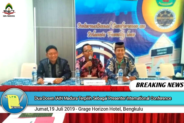 Dua Dosen IAIN Madura Terpilih Sebagai Presenter International Conference