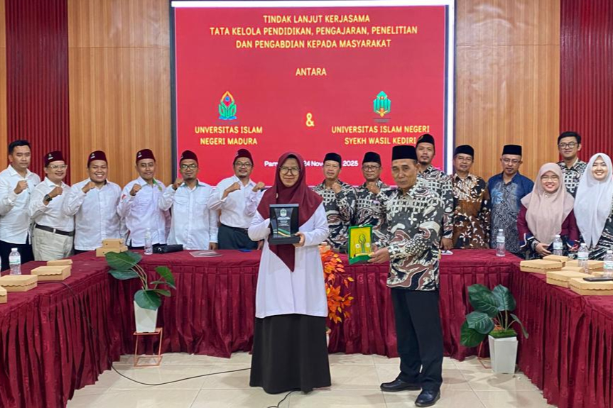 BENCHMARKING TINDAK LANJUT KERJASAMA TATA KELOLA AKADEMIK DAN PENGUATAN TRIDHARMA PERGURUAN TINGGI FAKULTAS SYARIAH UIN SYEKH WASIL KEDIRI DI FAKULTAS SYARIAH UIN MADURA